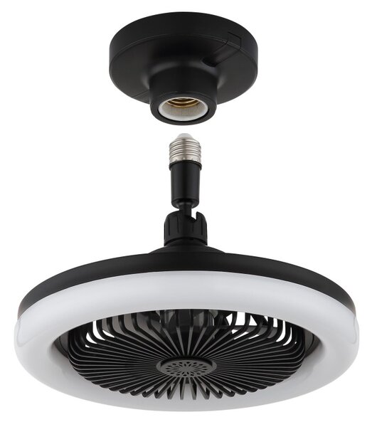 Globo 03680S LED ventilátor s osvetlením LIDEA | 20W integrovaný LED zdroj | 1030lm | 3000-6500K | ventilátor