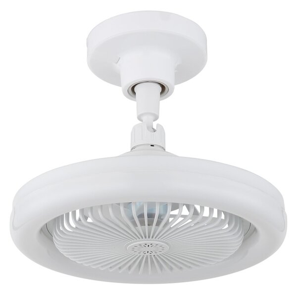 Globo 03680W LED ventilátor s osvetlením LIDEA | 20W integrovaný LED zdroj | 1480lm | 3000-6500K | ventilátor