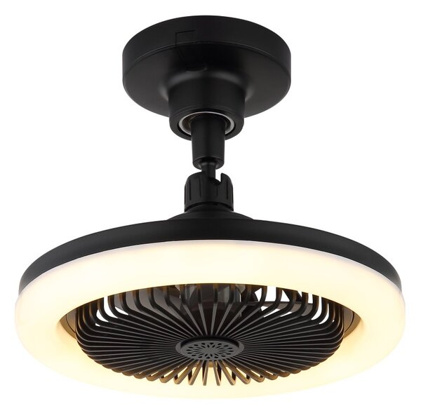Globo 03680S LED ventilátor s osvetlením LIDEA | 20W integrovaný LED zdroj | 1030lm | 3000-6500K | ventilátor