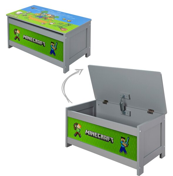 TRUHLICA viacfarebná Minecraft - Detské izby