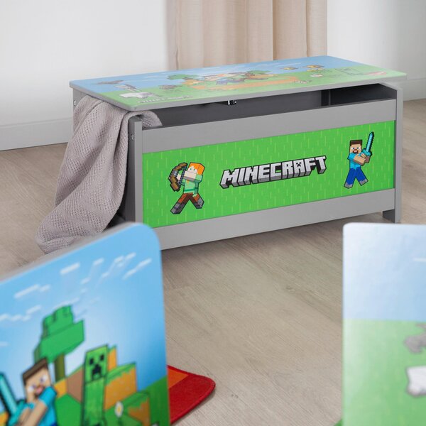 TRUHLICA viacfarebná Minecraft - Detské izby