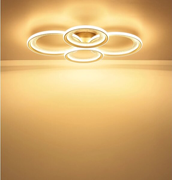 Globo 48064-50S - LED stropné svietidlo GLITRA LED/50W/230V 3000K 64,5x85,5 cm
