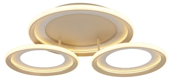 Globo 48064-40S - LED stropné svietidlo GLITRA LED/40W/230V 3000K 60,5x62,5 cm