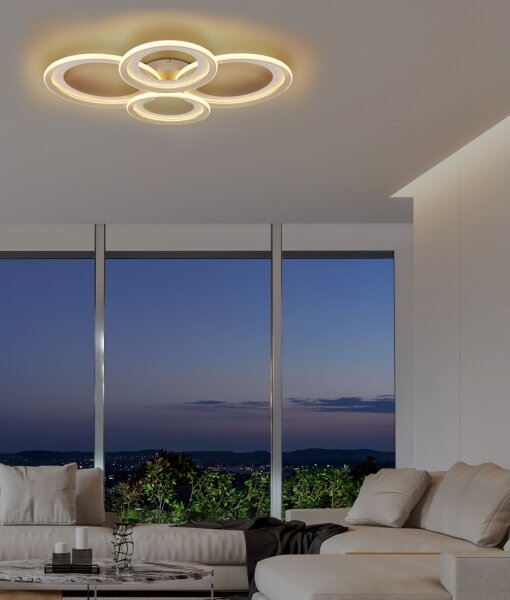Globo 48064-50S - LED stropné svietidlo GLITRA LED/50W/230V 3000K 64,5x85,5 cm