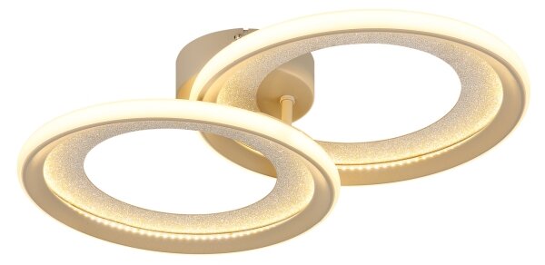Globo 48064-30S - LED stropné svietidlo GLITRA LED/30W/230V 3000K 31,5x52,5 cm