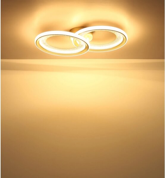 Globo 48064-30S - LED stropné svietidlo GLITRA LED/30W/230V 3000K 31,5x52,5 cm