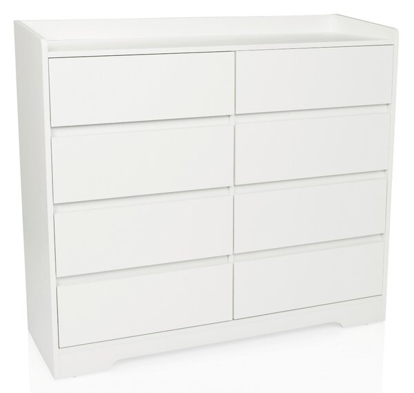 KOMODA, biela, 110/98,5/38 cm MID.YOU - Komody, Online Only