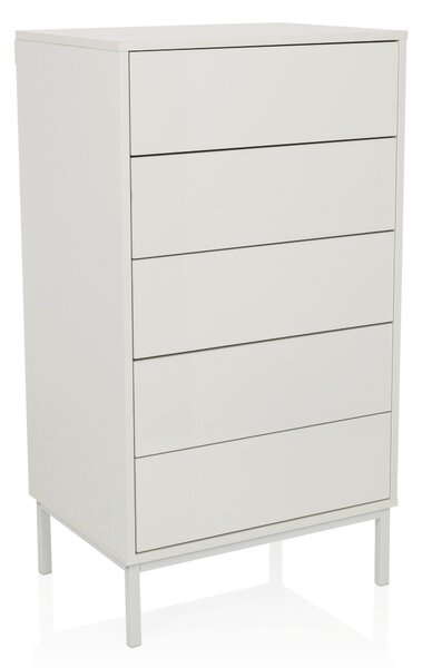 KOMODA, biela, 55/100/40 cm MID.YOU - Komody, Online Only