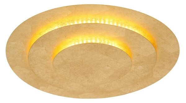 Globo 48465-24 - LED stropné svietidlo HEDA LED/24W/230V 3000K pr. 35 cm zlaté