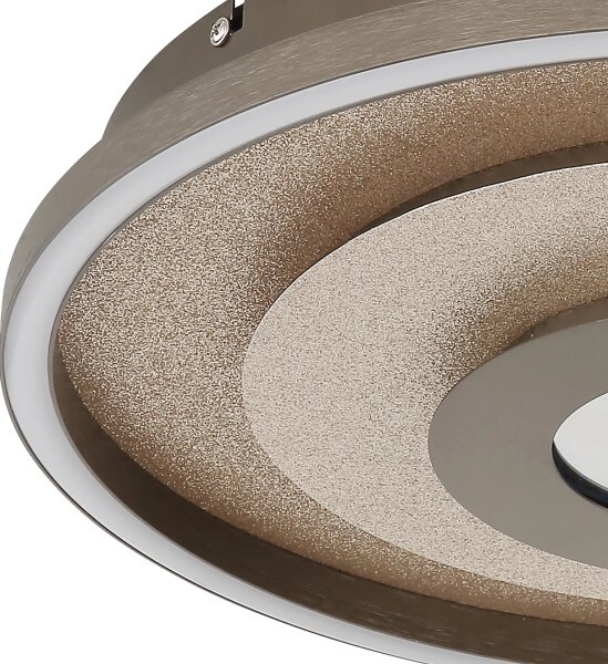 Globo 67824-30G - LED stropné svietidlo MILES, 30 W / 230 V, 3000/4000/6000 K, priemer 40 cm