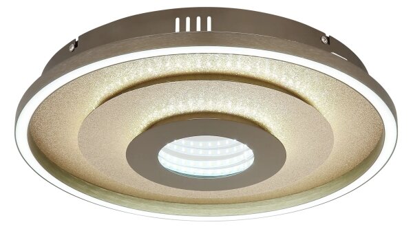 Globo 67824-30G - LED stropné svietidlo MILES, 30 W / 230 V, 3000/4000/6000 K, priemer 40 cm