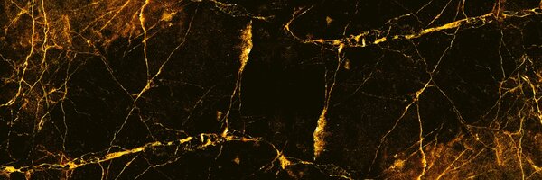 DIMEX | Dibond doska za kuchynskú linku | DBW-18060-279 Čiernozlatý mramor | 180 x 60 cm