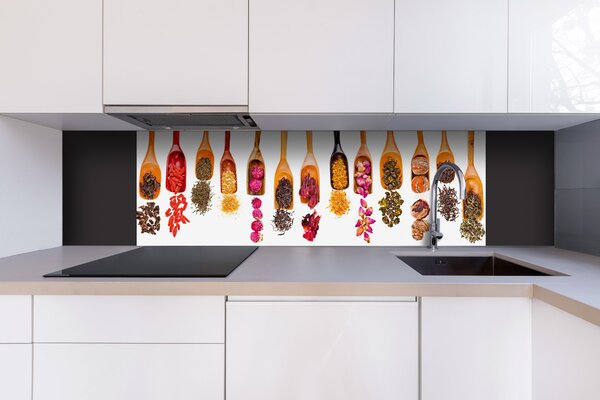 DIMEX | Dibond doska za kuchynskú linku | DBW-18060-076 Lopatky s bylinkami | 180 x 60 cm