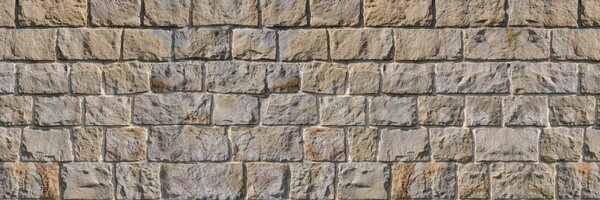 DIMEX | Dibond doska za kuchynskú linku | DBW-18060-251 Múr z kamenných blokov | 180 x 60 cm