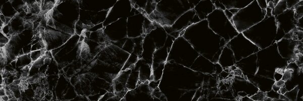 DIMEX | Dibond doska za kuchynskú linku | DBW-18060-155 Čierny mramor | 180 x 60 cm