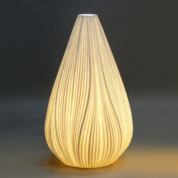 ONLI - Stolová lampa NUVIA 1xE14/6W/230V 32 cm biela