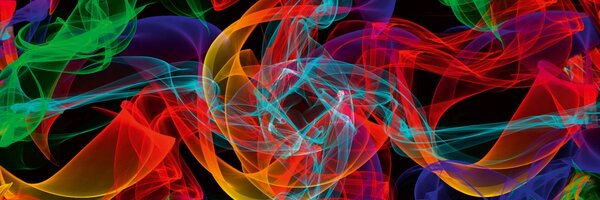 DIMEX | Dibond doska za kuchynskú linku | DBW-18060-018 Farebné linky | 180 x 60 cm