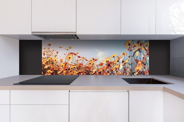 DIMEX | Dibond doska za kuchynskú linku | DBW-18060-123 Jarná lúka | 180 x 60 cm
