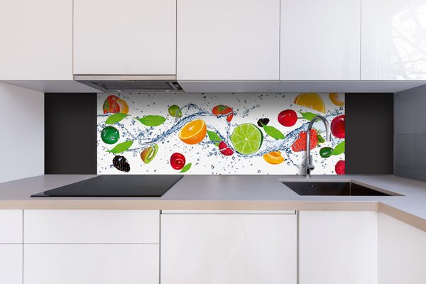 DIMEX | Dibond doska za kuchynskú linku | DBW-18060-001 Ovocie | 180 x 60 cm