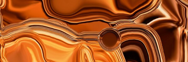 DIMEX | Dibond doska za kuchynskú linku | DBW-18060-102 Kvapalný chrómový bronz | 180 x 60 cm