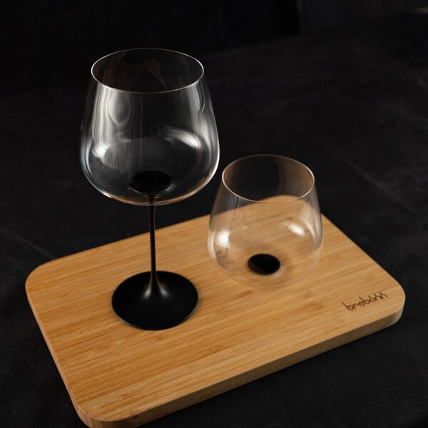 Sada na víno 2 pohárov Collio + 2 stopiek, Trebonn SplitGlass Origini