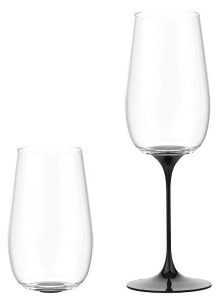 Sada 2 pohárov na víno Trento + 2 stopiek, Trebonn SplitGlass Origini