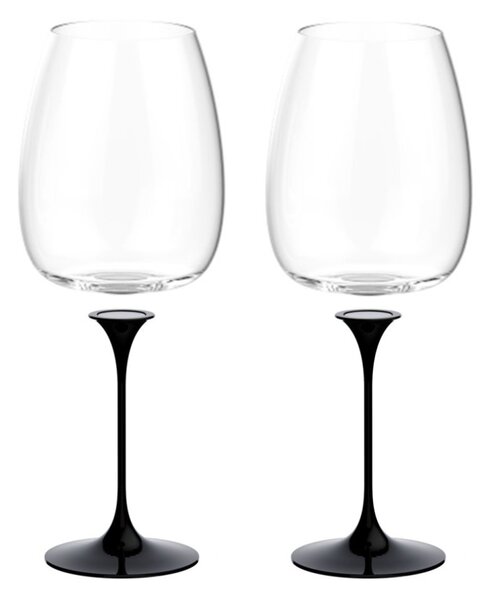 Sada na víno 2 pohárov Bolgheri + 2 stopiek, Trebonn SplitGlass Origini
