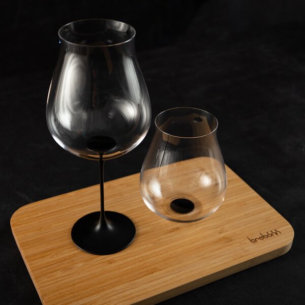 Sada na víno 2 pohárov Dolomiti + 2 stopiek, Trebonn SplitGlass Origini