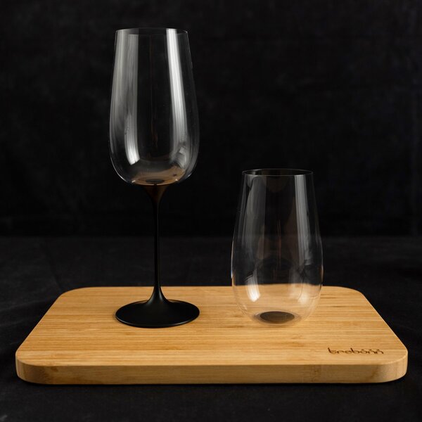 Sada 2 pohárov na víno Trento + 2 stopiek, Trebonn SplitGlass Origini