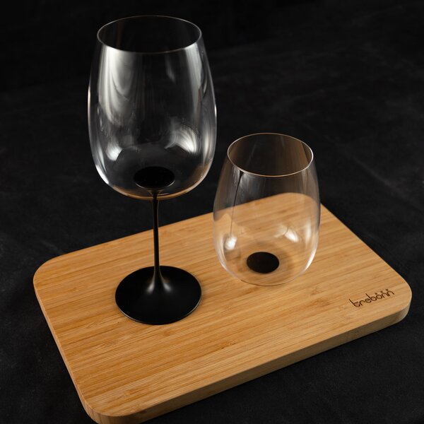 Sada na víno 2 pohárov Bolgheri + 2 stopiek, Trebonn SplitGlass Origini