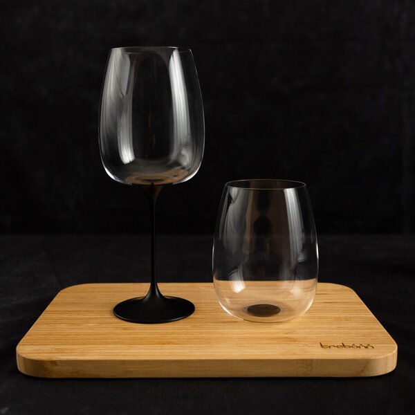 Sada na víno 2 pohárov Bolgheri + 2 stopiek, Trebonn SplitGlass Origini