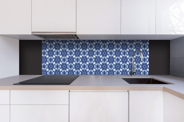 DIMEX | Dibond doska za kuchynskú linku | DBW-18060-241 Modrotlač | 180 x 60 cm