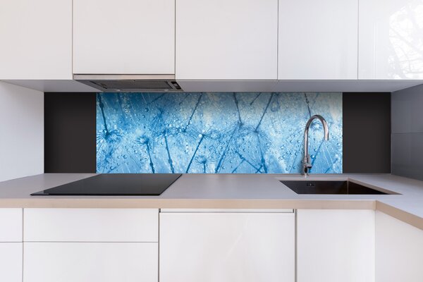 DIMEX | Dibond doska za kuchynskú linku | DBW-18060-127 Makro púpavy | 180 x 60 cm