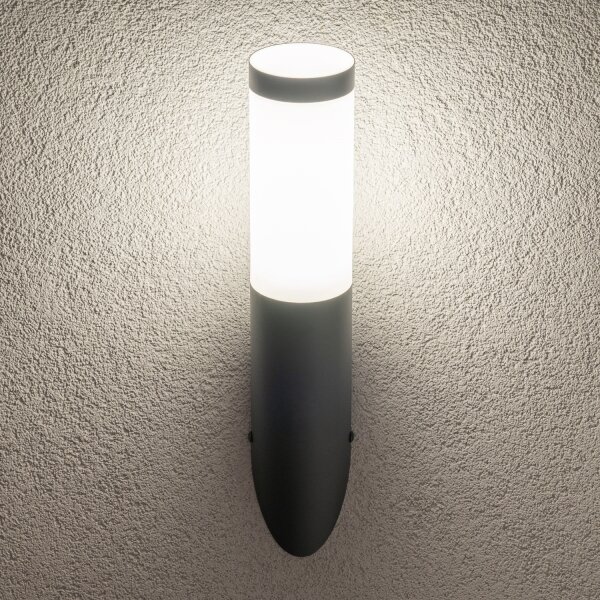 BRILAGI - LED RGBW vonkajšie nástenné svietidlo ELIA 1xE27/6,5W/230V 2700-6500K IP44 antracit