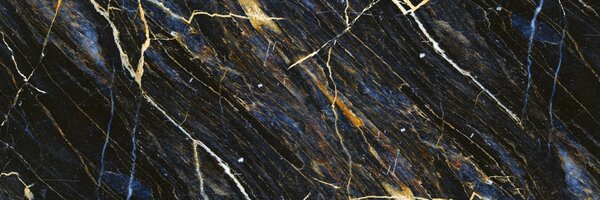 DIMEX | Dibond doska za kuchynskú linku | DBW-18060-274 Textúra tmavého mramoru | 180 x 60 cm