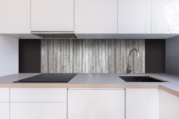 DIMEX | Dibond doska za kuchynskú linku | DBW-18060-291 Staré vyblednuté dosky | 180 x 60 cm