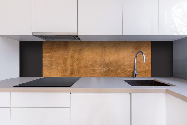 DIMEX | Dibond doska za kuchynskú linku | DBW-18060-295 Bronzová textúra | 180 x 60 cm