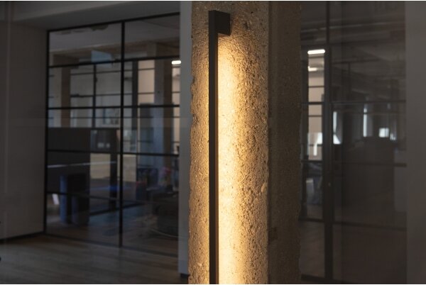 Kanlux 45873 - LED vonkajšie nástenné svietidlo YALTE LED/12W/230V 3000/4000/6500K IP54 čierna
