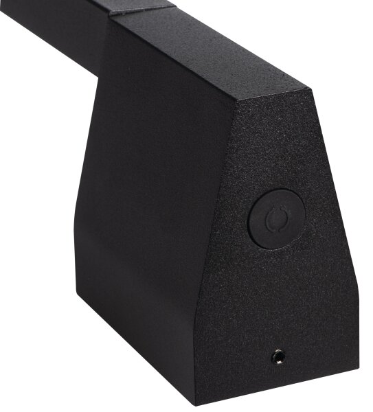 Kanlux 45870 - YALTE vonkajšie nástenné LED svietidlo LED/9W/230V 3000/4000/6500K IP54 čierne