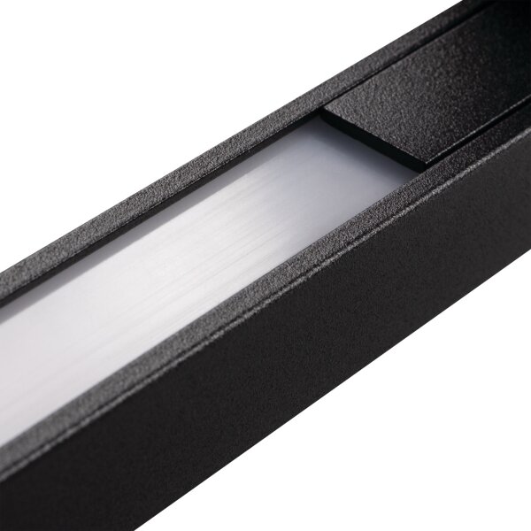 Kanlux 45873 - LED vonkajšie nástenné svietidlo YALTE LED/12W/230V 3000/4000/6500K IP54 čierna