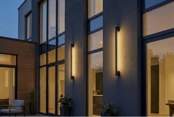 Kanlux 45873 - LED vonkajšie nástenné svietidlo YALTE LED/12W/230V 3000/4000/6500K IP54 čierna