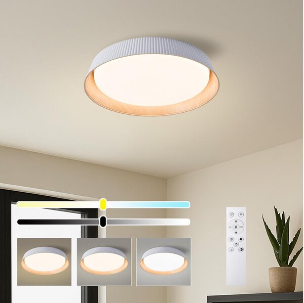 Brilagi - stmievateľné stropné svietidlo ORINO LED/54W/230V 3000-6000K biela pr. 43 cm + diaľkové ovládanie