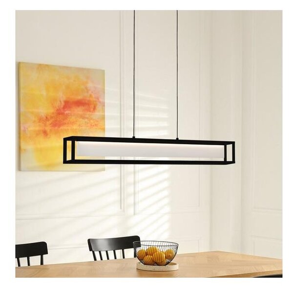 Eglo 39629 - LED stmievateľný závesný luster na lanku GUALAJO LED/27W/230V čierny
