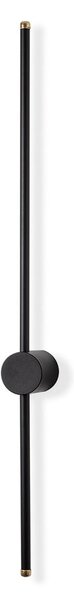 Čierne LED nástenné svietidlo Sword – Opviq lights