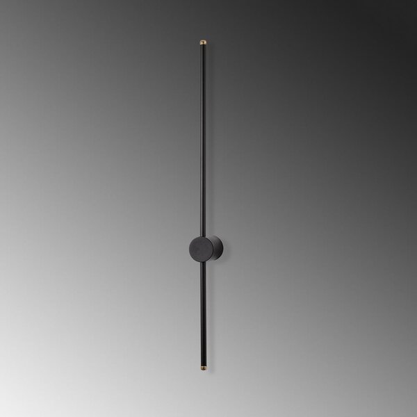 Čierne LED nástenné svietidlo Sword – Opviq lights