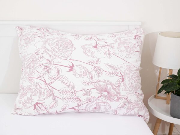 Obliečka Mako jersey 70×90 cm – Emilia staroružová