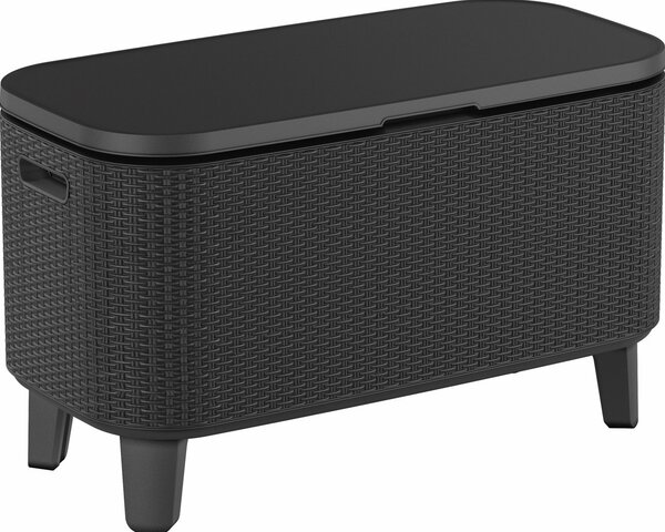 Záhradný stolík BUNCH BAR RATTAN | grafit