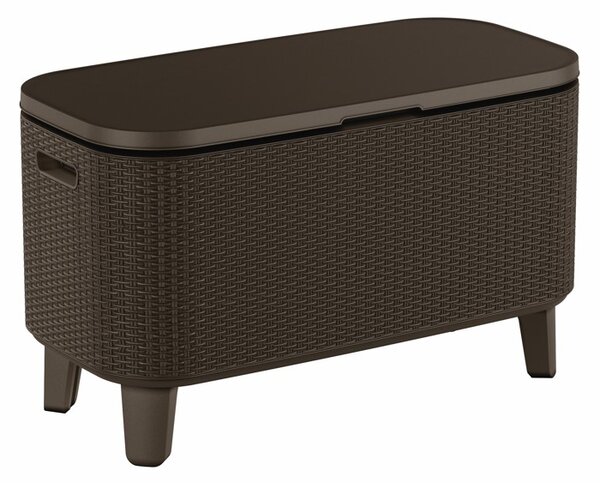 Záhradný stolík BUNCH BAR RATTAN | hnedá