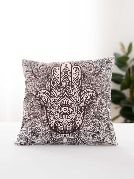 Obliečka na vankúš mikroplyš 45 × 45 cm - Buddha 5 L02