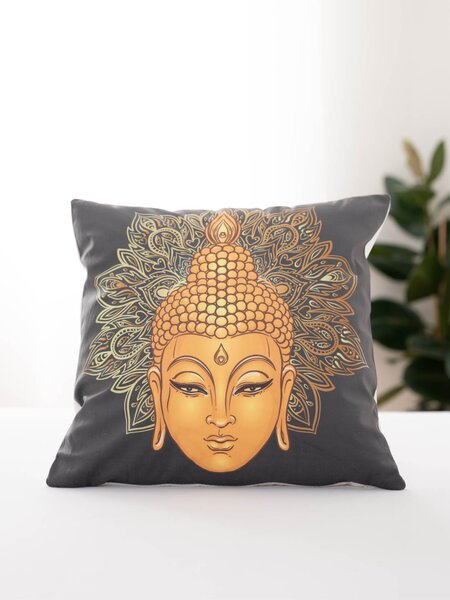 Obliečka na vankúš mikroplyš 45 × 45 cm - Buddha 3